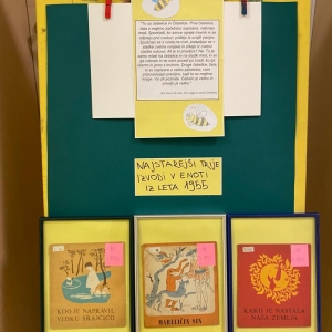 LETI, LETI ŽE 70 LET: RAZSTAVA KNJIŽNE ZBIRKE ČEBELICA LETI, LETI ŽE 70 LET: RAZSTAVA KNJIŽNE ZBIRKE ČEBELICA