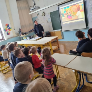 Projekt Pasavček - obisk policista Projekt Pasavček - obisk policista