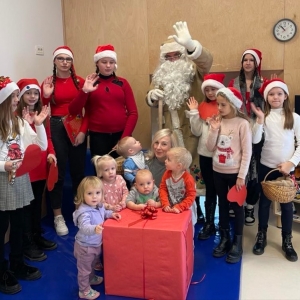 Obisk Dedka Mraza Obisk Dedka Mraza