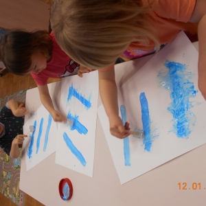 Zima pri "rdečih traktorjih" Zima pri "rdečih traktorjih"