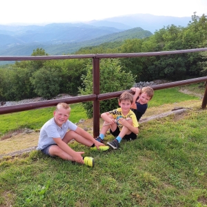 Zaključek vrtca starejših skupin na Sabotinu Zaključek vrtca starejših skupin na Sabotinu
