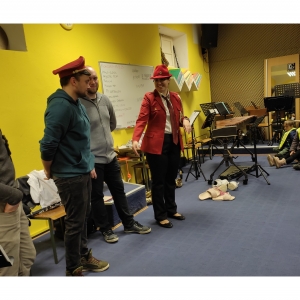 Obisk glasbenikov Pihalnega orkestra Osminka na Dobrovem Obisk glasbenikov Pihalnega orkestra Osminka na Dobrovem