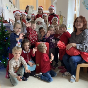 Obisk Dedka Mraza Obisk Dedka Mraza