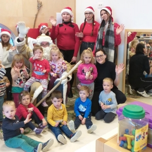 Obisk Dedka Mraza Obisk Dedka Mraza