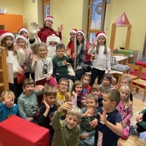 Obisk Dedka Mraza Obisk Dedka Mraza