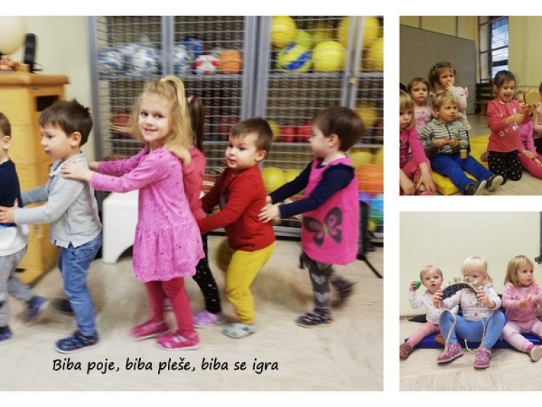 Biba poje, biba pleše, biba se igra