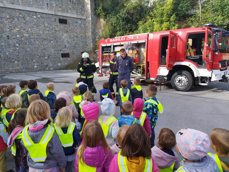 Obisk gasilskega doma