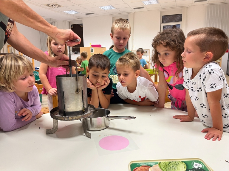 Pripravili smo grozdni sok