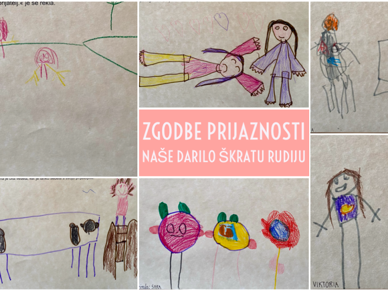 Zgodbe prijaznosti – naše darilo škratu Rudiju